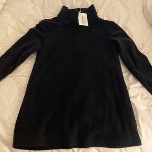 NWT Dudley StephenS Cobble Hill Vello Fleece Size M in Navy